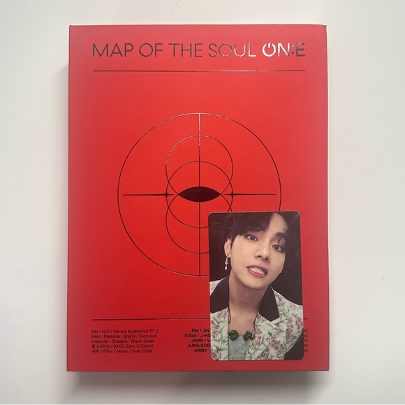 BTS MAP OF THE SOUL ON:E ONE DVD ver. Official Photocard Taehyung V pc